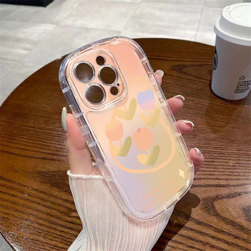 ✅Ốp Điện Thoại Mềm Trong Suốt Chống Sốc Cho iPhone14 13promax11 / apple / 12xr8p7 569C