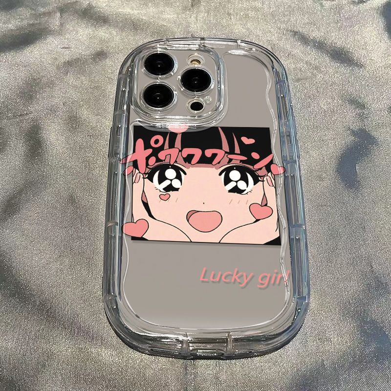 ✅Ốp Điện Thoại Mềm Trong Suốt Chống Sốc In Hình Anime Cho Iphone 11 8pxs13 12promax / xr7iPhone14 OP7H