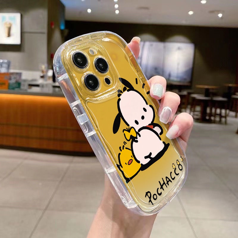 ✅Ốp Điện Thoại Mềm Trong Suốt Chống Sốc In Hình Chú Chó Pacha Cho Iphone 12 14Xs 13 11 Promax 8P 7 xr