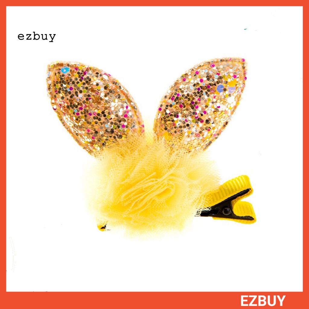 Kẹp Tóc Tai Thỏ Hoạt Hình Xinh Xắn Cho Bé Chụp Ảnh