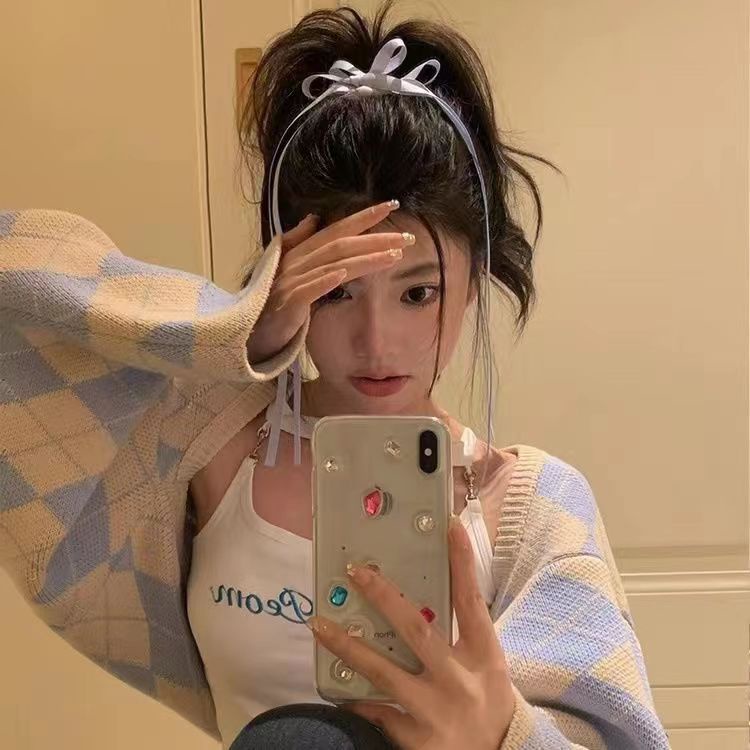 Kẹp Tóc Nơ Dài Phong Cách Vintage Thời Trang Cho Nữ dreamdiary