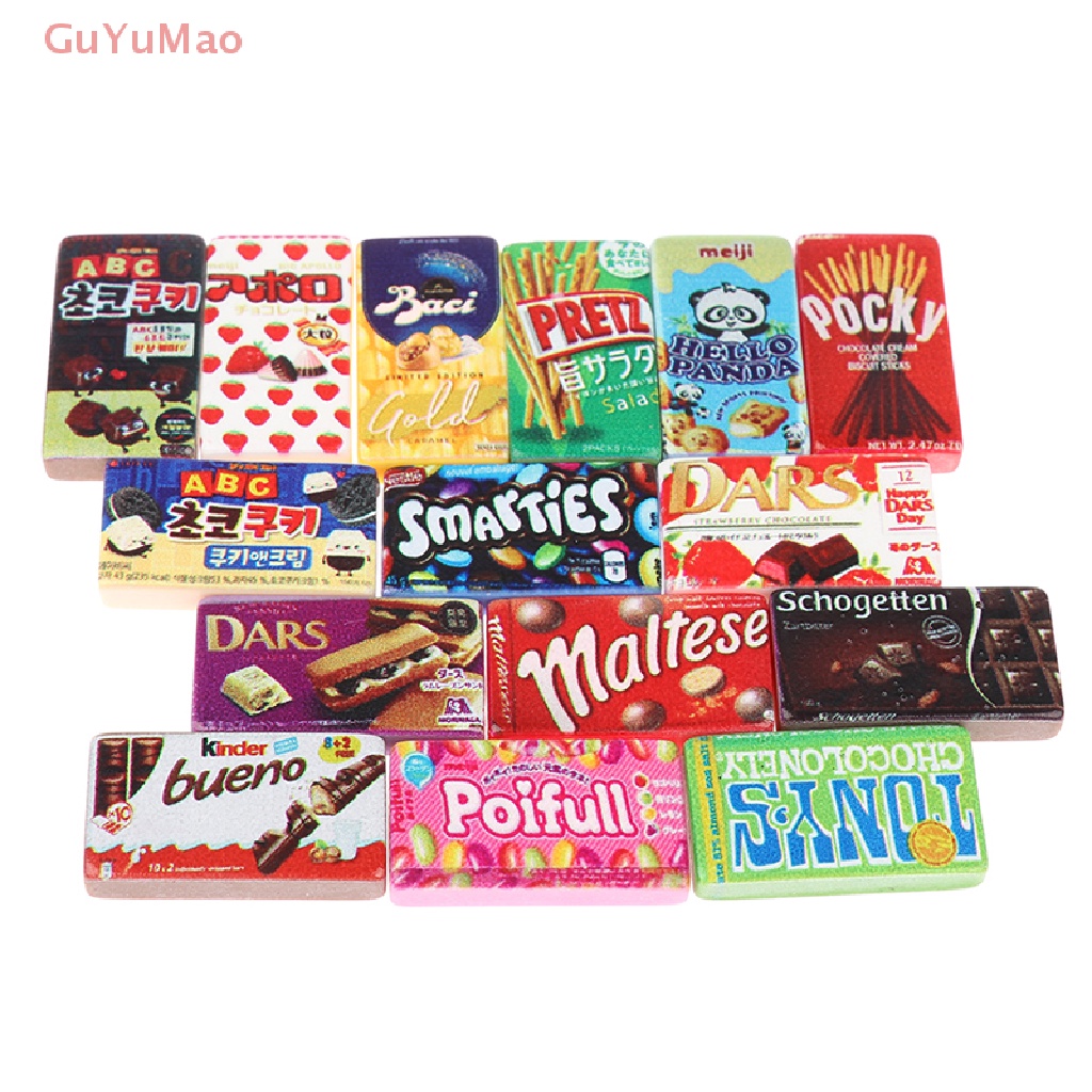 Set 10 Đồ Chơi Bằng Nhựa Dùng Trang Trí Nhà Búp Bê