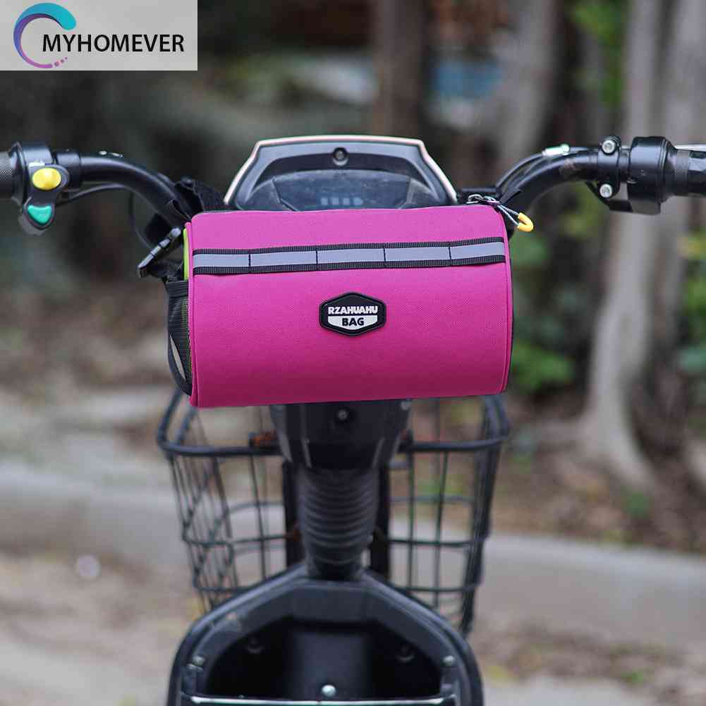 Túi Đựng Đồ Gắn Ghi Đông Xe Đạp Phản Quang Dung Tích 2.1L Tiện Dụng
