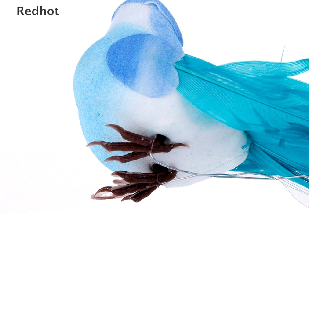 &lt; Redhot &gt; Chim Giả Bằng Xốp Nhiều Màu Trang Trí Sân Vườn Chim Cảnh Bãi Cỏ