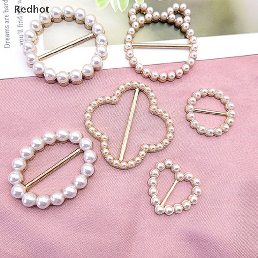 &lt; Redhot &gt; Khóa Cố Định Thắt Nút Cho Quần Áo / Túi Xách / Khăn Choàng Cổ Đính Ngọc