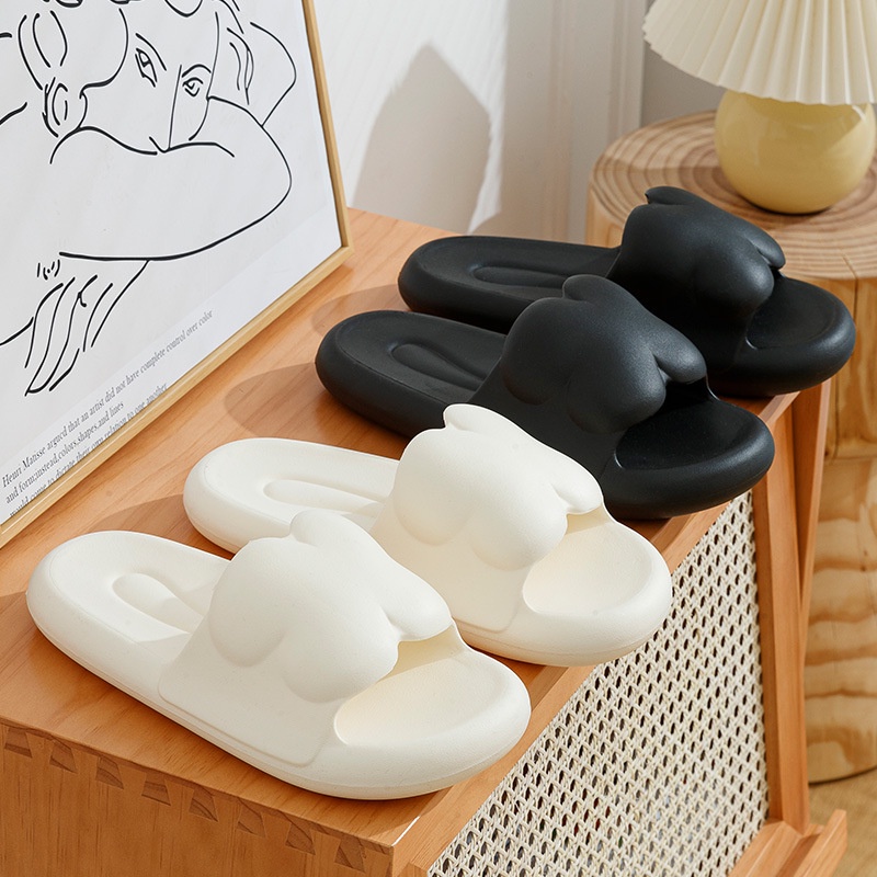 Dép Đế Dày Mềm Thoải Mái Bốn Lá Cho Nữ