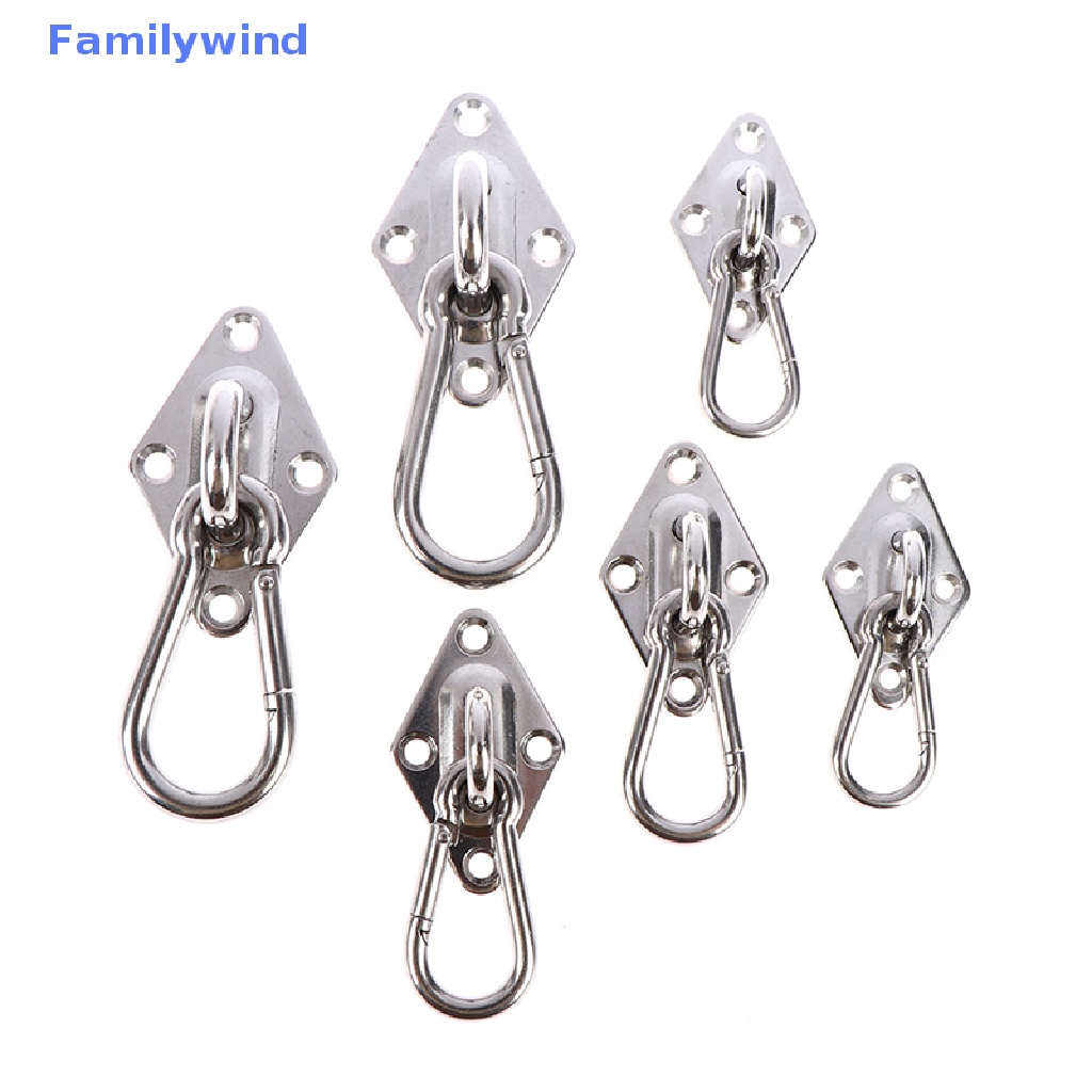 Familywind &gt; Set 2 Móc Treo Võng Hình Chữ U Gắn Tường Bằng Kim Loại