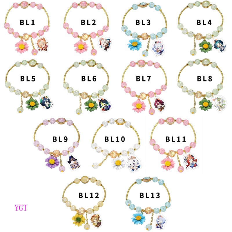 Ygt Vòng Tay Đính Pha Lê Hóa Trang Nahida Kamisato Ayaka Thời Trang Cho Nữ