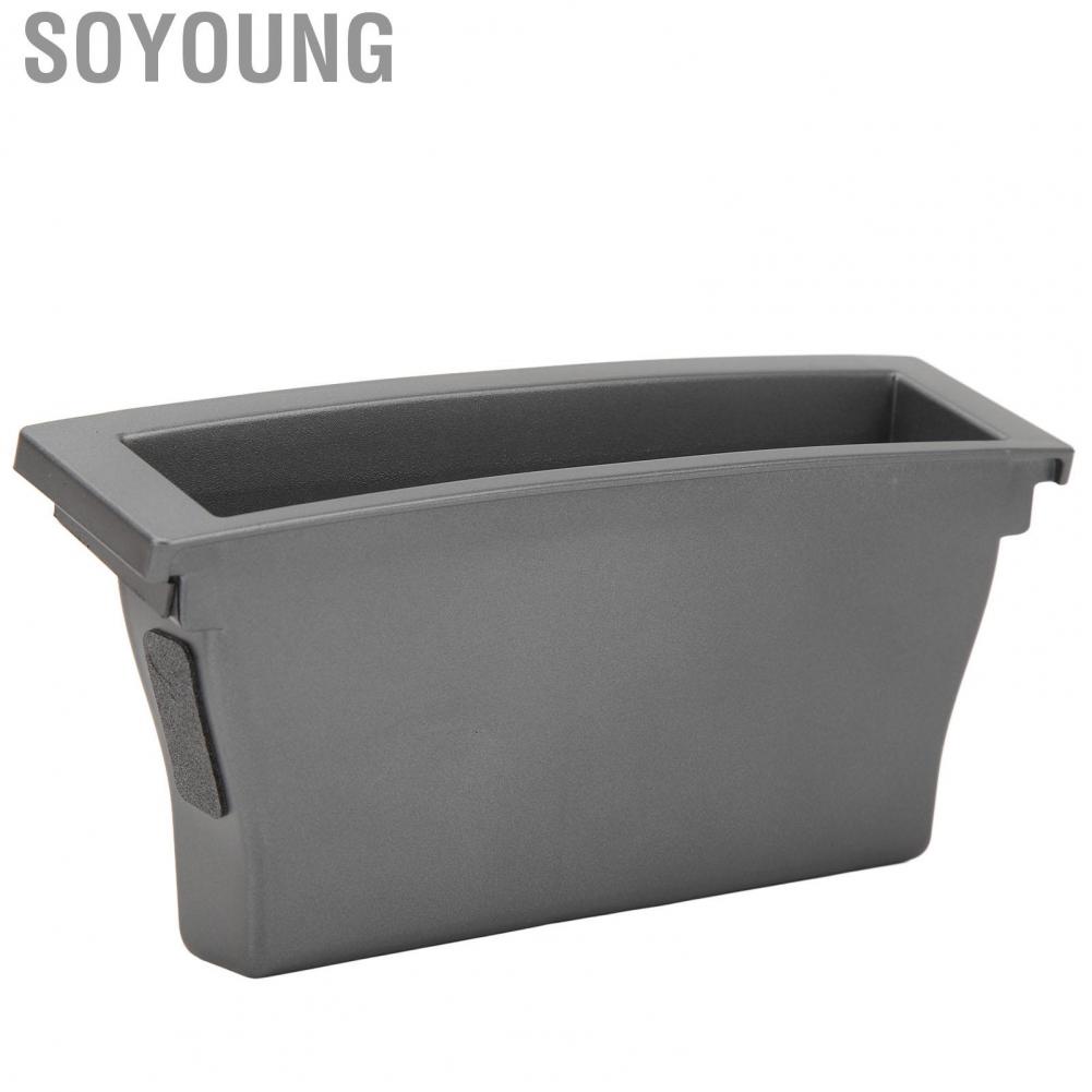 Soyoung Center Console Organizer Box  Durable Space Utilization Armrest Storage Convenient for Model 3