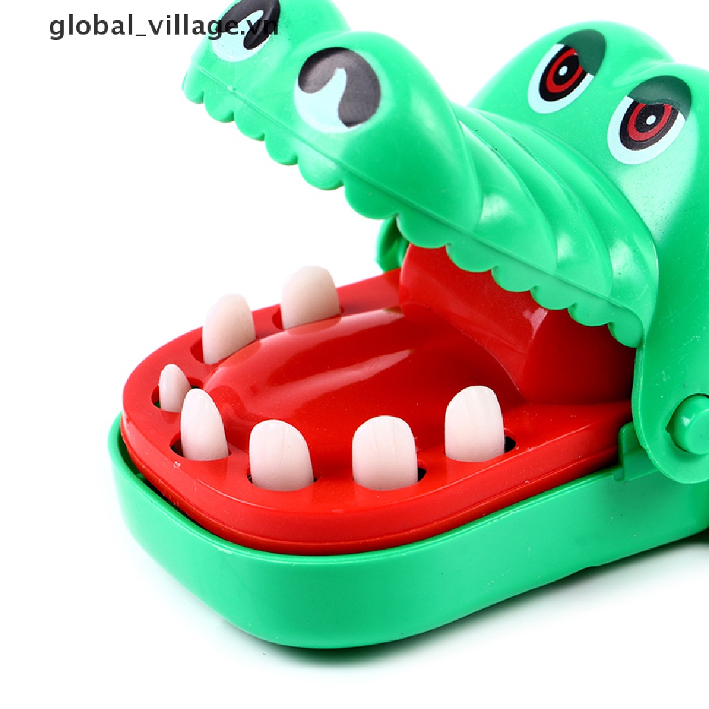Đồ Chơi Kẹp Ngón Tay Miệng Cá Sấu Cắn Kèm Móc Khóa Sáng Tạo