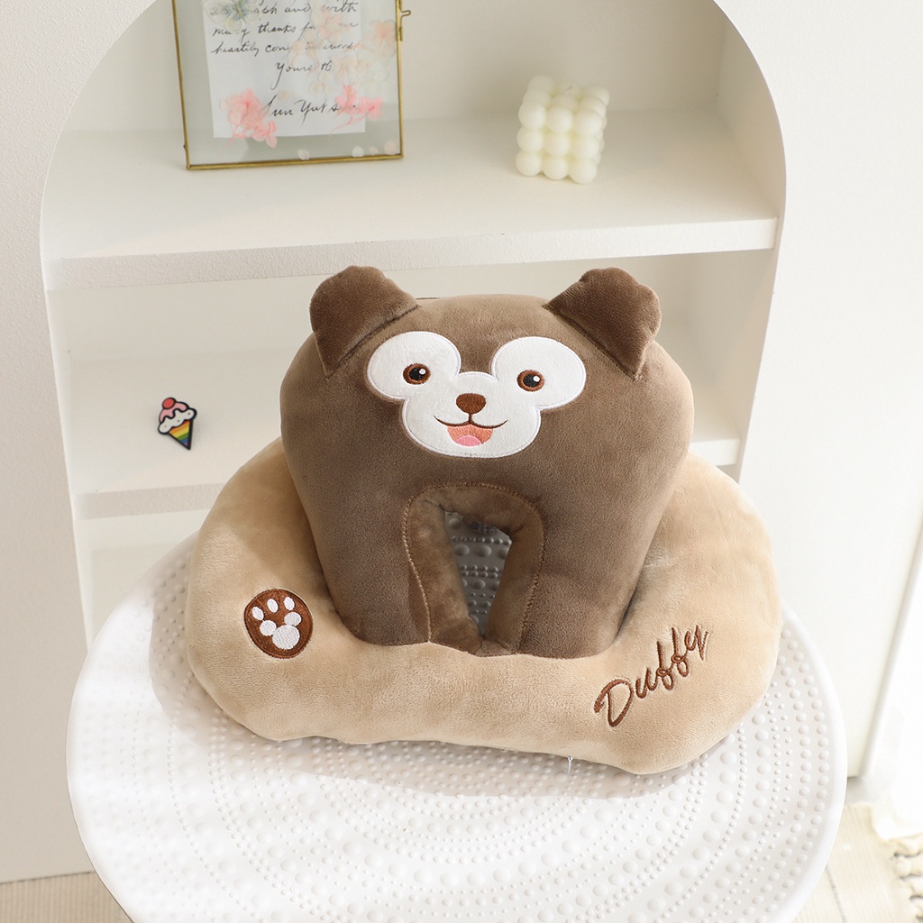 SANRIO Gối Ôm Nhồi Bông Dày Giữ Ấm Chống Trượt Hình Gấu / Dâu Tây / Stellalou Đáng Yêu