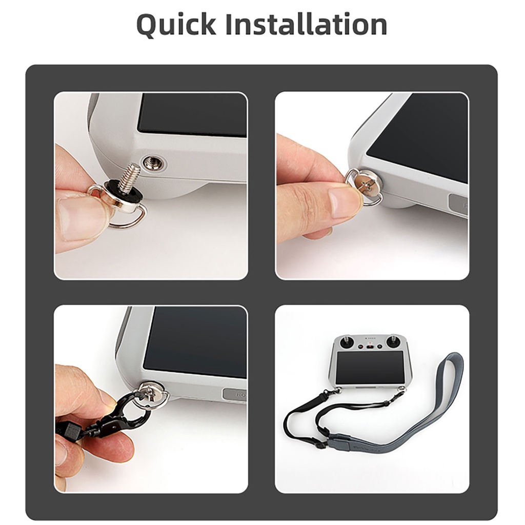 Dây Đeo Cổ Kèm Màn Hình Điều Khiển Từ Xa Cho DJI Mini 3 Pro RC