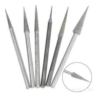 Set 6 Mũi Khoan Kim Cương Hình Nón 2Mm