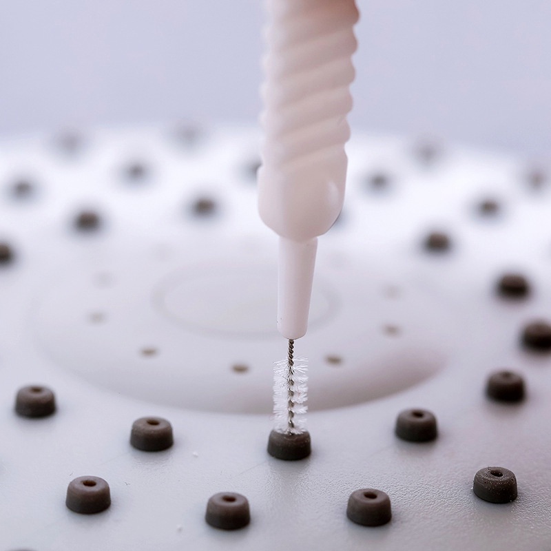 Bàn chải mini làm sạch loa +cổng sạc điện thoại và vòi sen --GL602