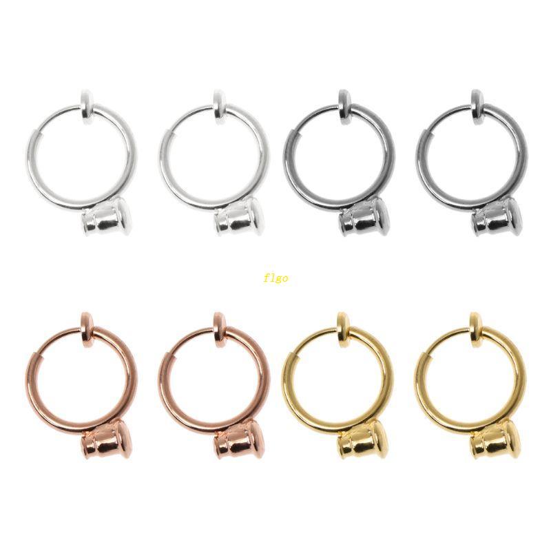 Khuyên Tai Dạng Vòng Kẹp Bằng Đồng 13mm