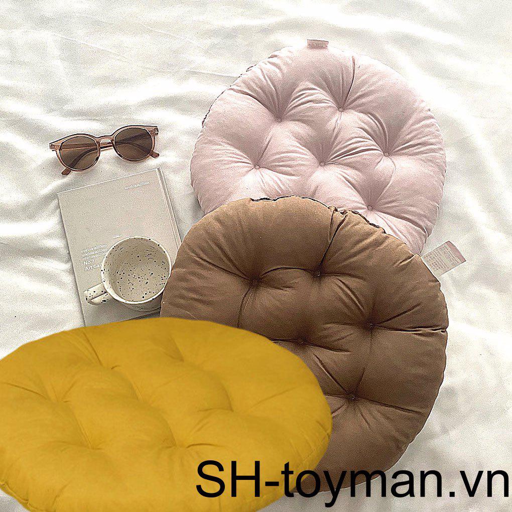 Đệm Gối Tròn Bằng Vải Lót Sàn Bảo Vệ Cho Nhà Ở / Ban Công / Nhà Bếp / Quán Bar