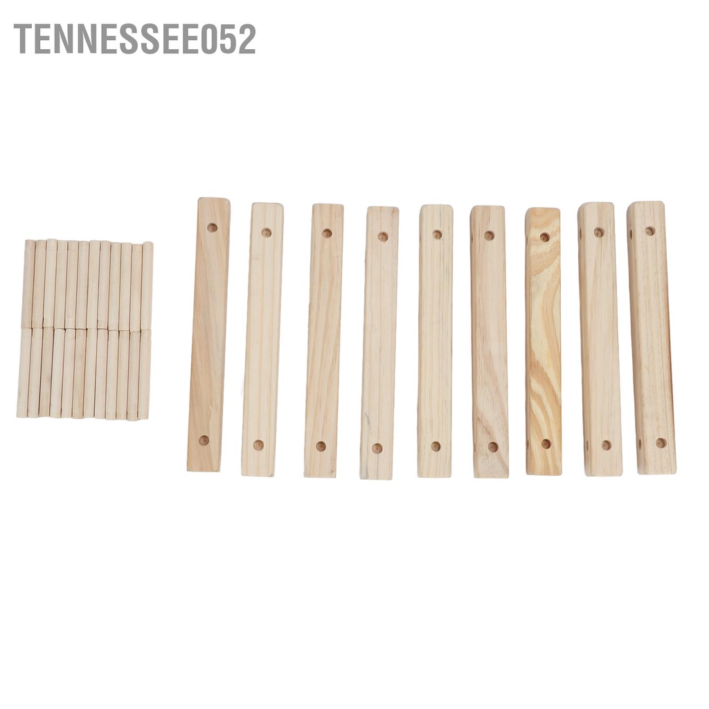 Tennessee052 Giá Để Rượu Gỗ Xếp Chồng Modular Giữ ​​Rượu Đỡ Đứng Cho Nhà Bếp Quầy Bar 6 Chai