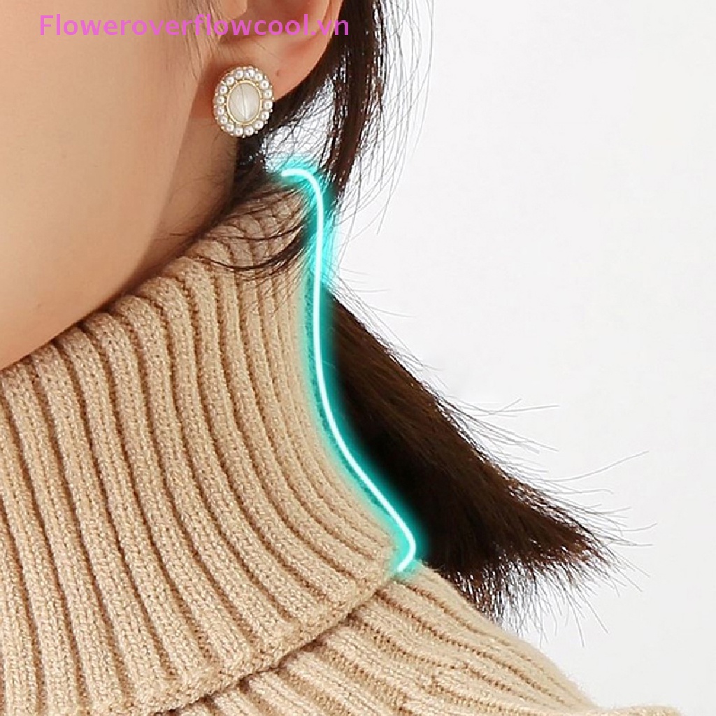 Fofc Cổ Áo Giả Len Dày Dặn Ấm Áp Có Thể Tháo Rời Cho Nữ