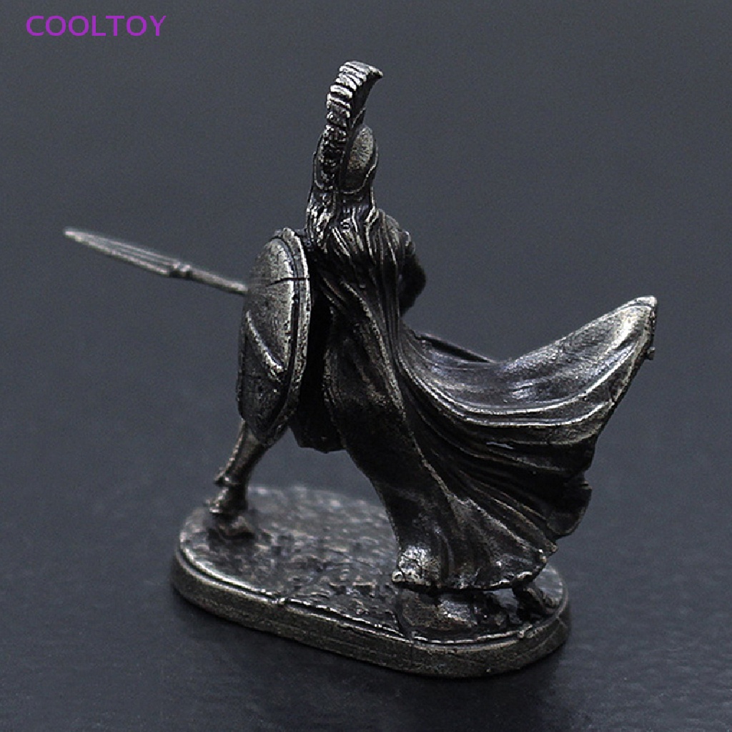 Cooltoy 1 Tượng Người Lính Spartan La Mã Cổ Đại Bằng Kim Loại Thu Nhỏ