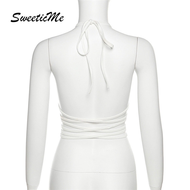 Áo Hai Dây Hở Lưng Màu Trơn Thời Trang Mới 2023 Cho Nữ