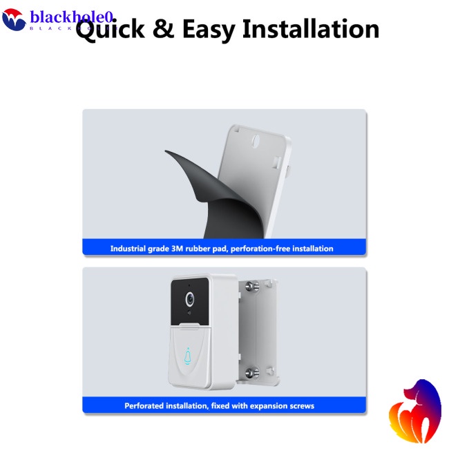 Chuông Cửa Có Camera Thông Minh BH X3 Pro Hỗ Trợ Tầm Nhìn Ban Đêm