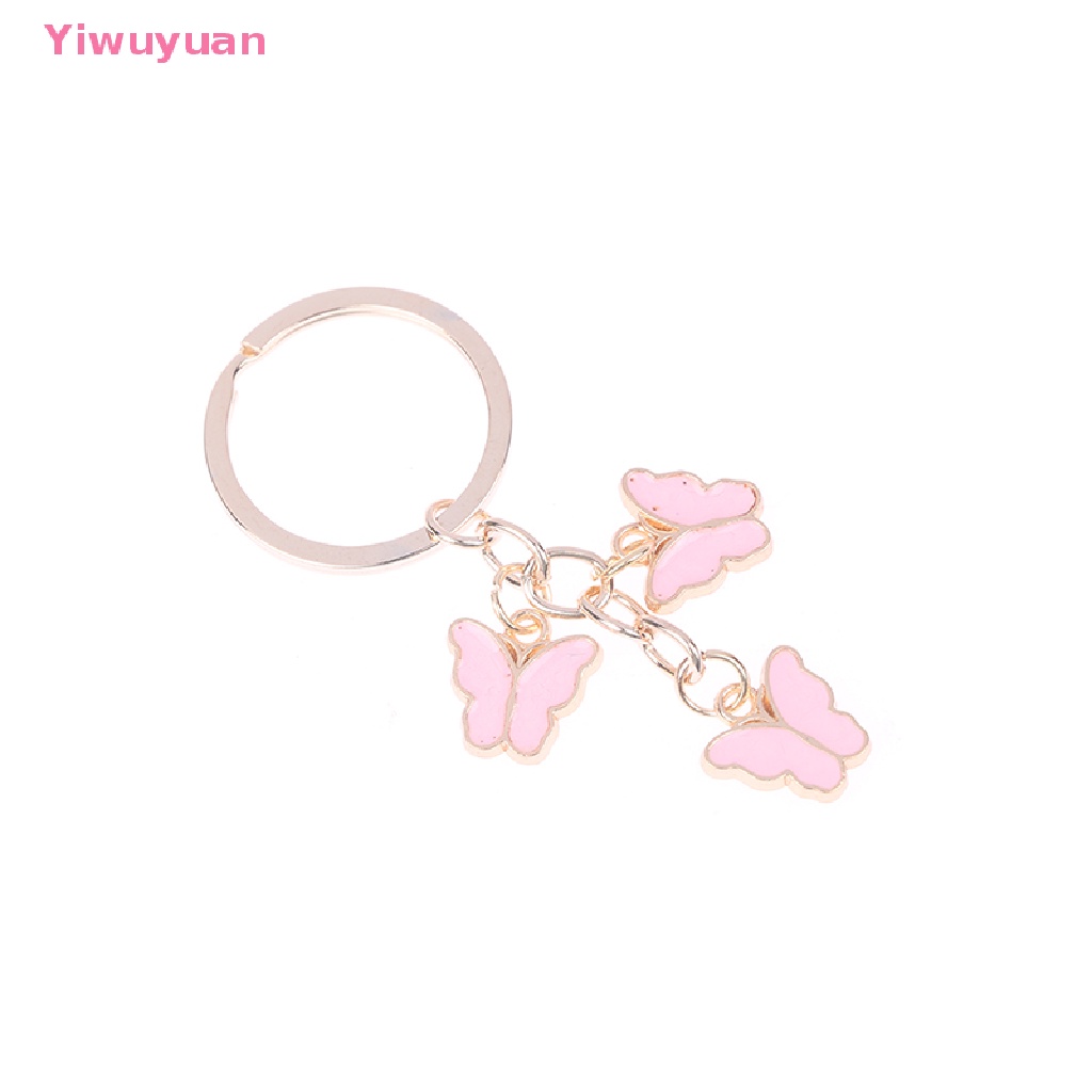 1 Móc Khóa Hình Bướm Thời Trang Mới