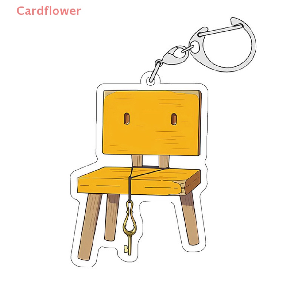 Móc Khóa Hai Mặt Bằng Acrylic Trong Suốt Họa Tiết Hoạt Hình Cardflower > Mới