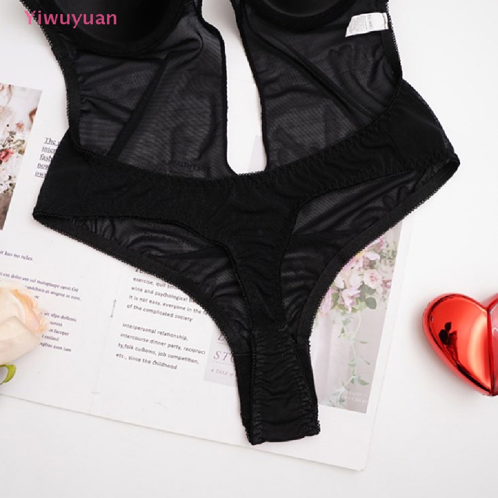 Bộ Áo Liền Quần Hở Lưng Cổ Chữ V Sâu Quyến Rũ Dành Cho Nữ