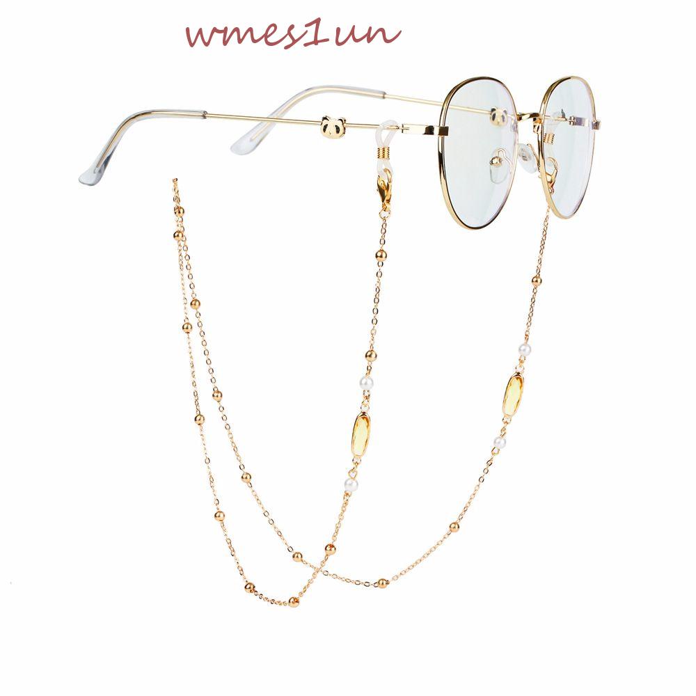 Dây Đeo Mắt Kính Chống Trượt Chống Thất Lạc Bằng Kim Loại WMES15H