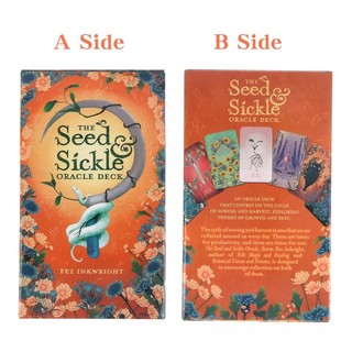Tarot Deck Card Seed Sickle Oracle Deck Tarot Oracle Card