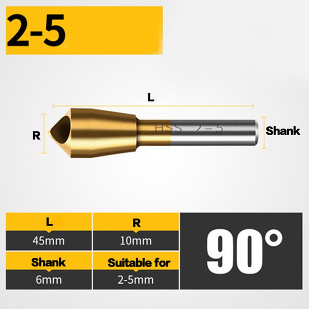 1 Mũi Khoan Lỗ Bằng Titan Tráng HSS