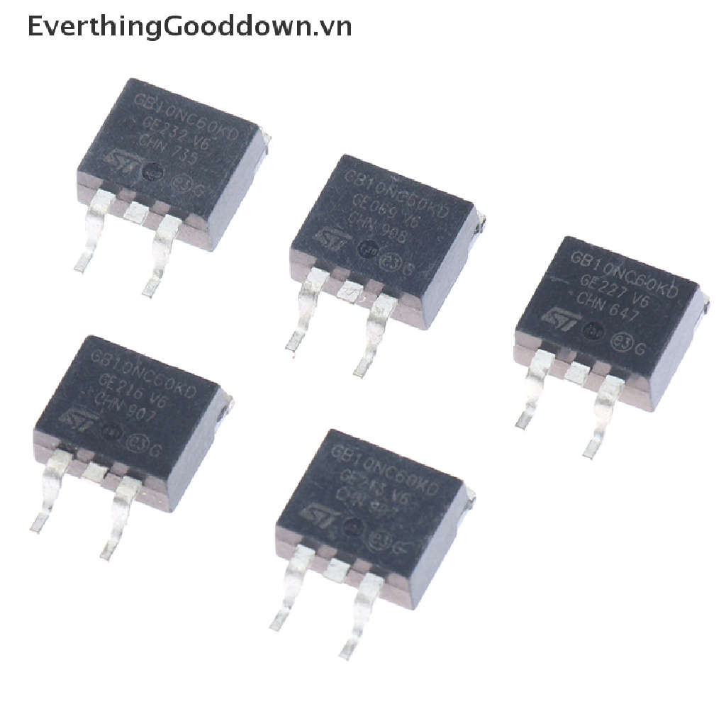 Linh Kiện Điện Tử 5CS GB10NC60KDSF TO-263 STGB10NC60KDSF TO263 GB10NC60KD SMD MOS vn