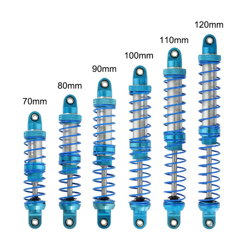 Bộ Giảm Xóc Bằng Kim Loại Cho Xe Điều Khiển Từ Xa 1 / 10 SCX10 90046 RBX10 TRX4 TRX6