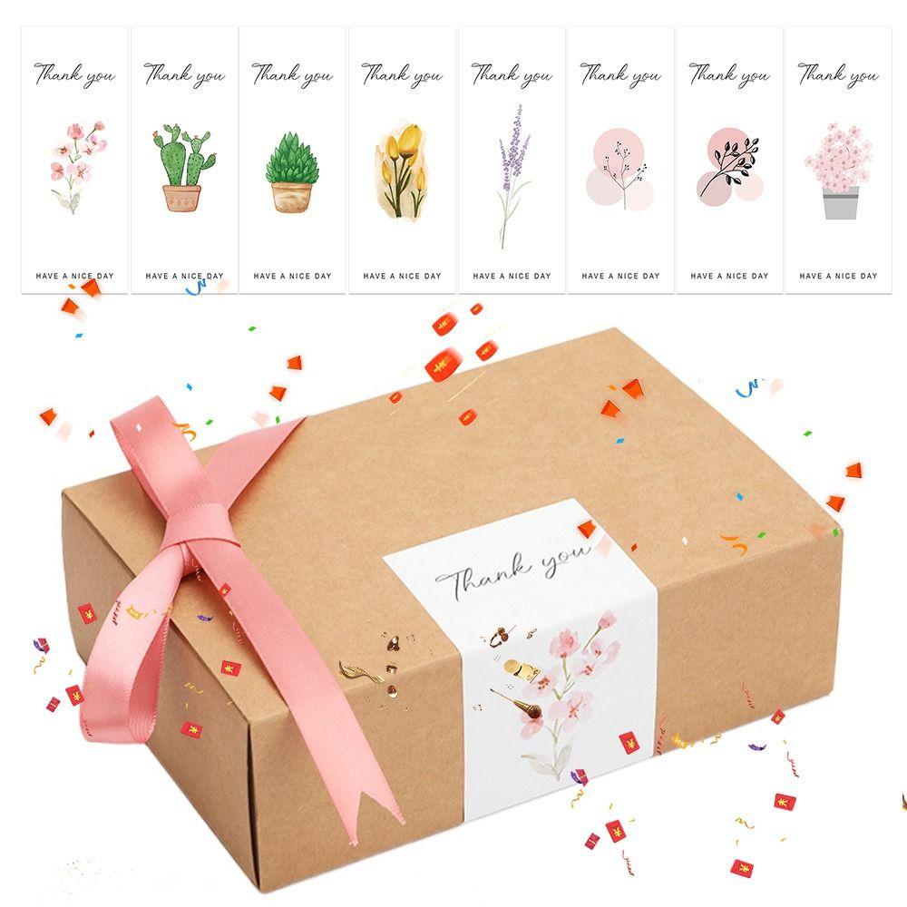 Set 50 Sticker Thank You Dán Trang Trí Đa Dụng Chất Lượng Cao