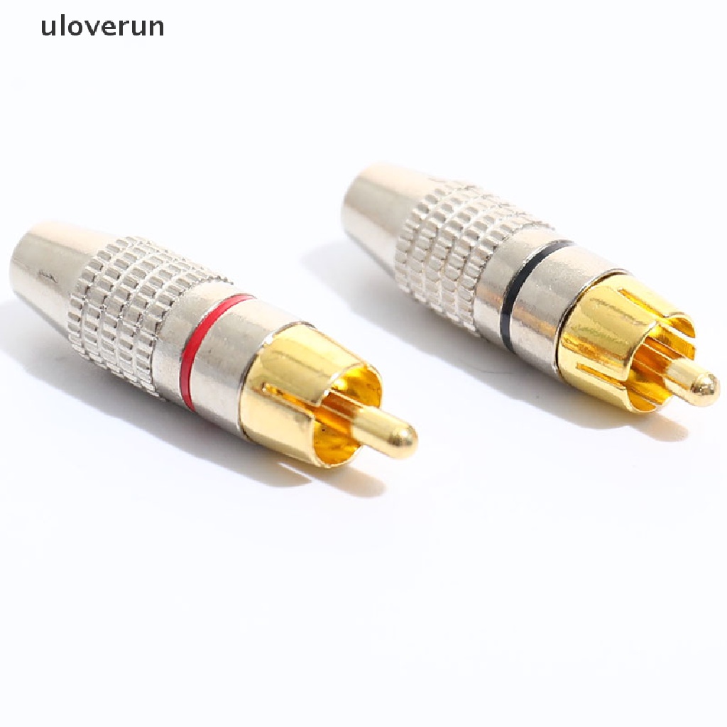 Set 10 Phích Cắm RCA Mạ Vàng Tiện Dụng