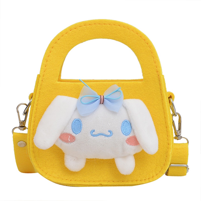 Túi Xách Đeo Vai Kira Sanrio Cinnamon Kuromi Stellalou Kích Cỡ Lớn Dễ Thương Xinh Xắn Dành Cho Nữ