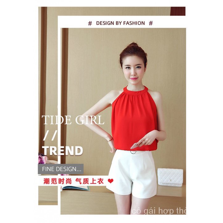 Áo Chiffon Sát Nách Che Bụng Thời Trang Mùa Hè 2022 Mới Cho Nữ