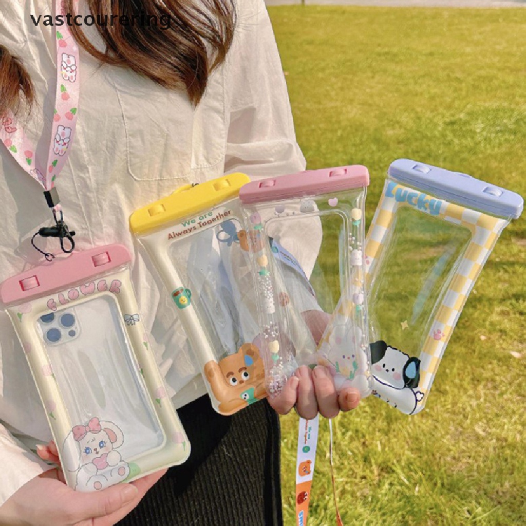 Túi Đựng Điện Thoại Họa Tiết Hoạt Hình Chống Thấm Nước Thời Trang Mùa Hè