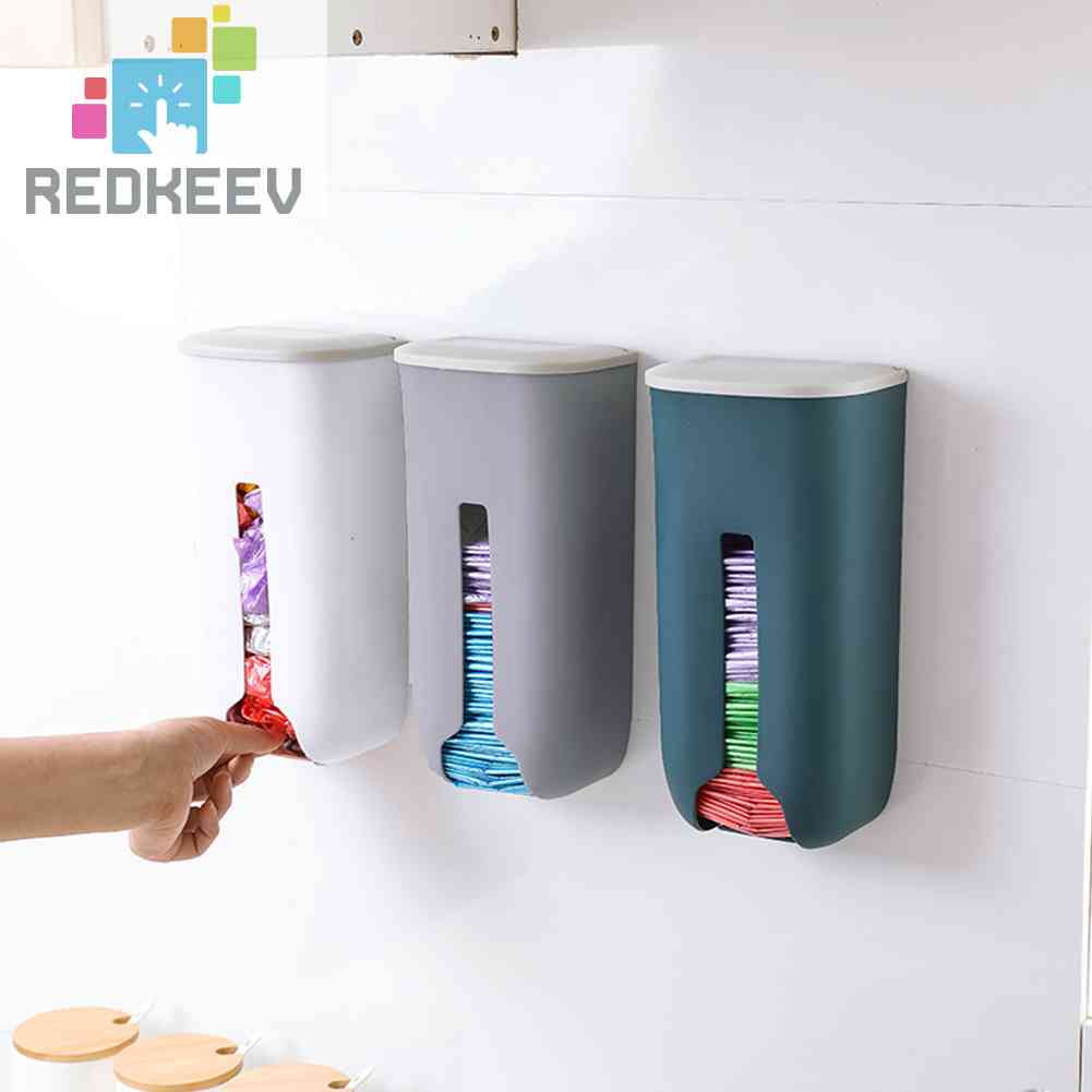 Hộp Đựng Túi Rác Treo Tường Tiết Kiệm Không Gian Có Thể Tái Sử Dụng Cho Nhà Tắm