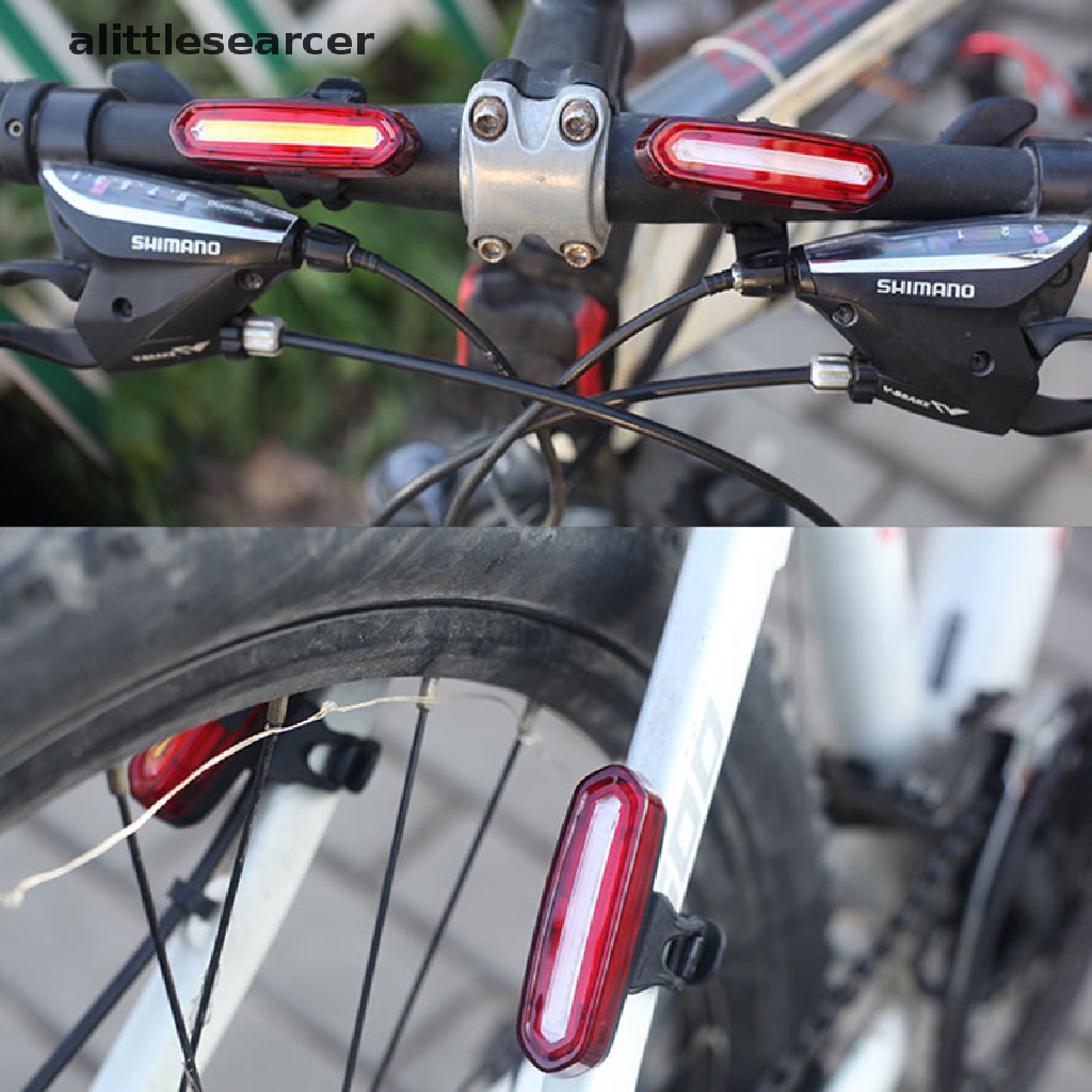 Đèn LED Gắn Đuôi Xe Đạp Chống Nước Có Thể Sạc Lại Bằng Cổng USB