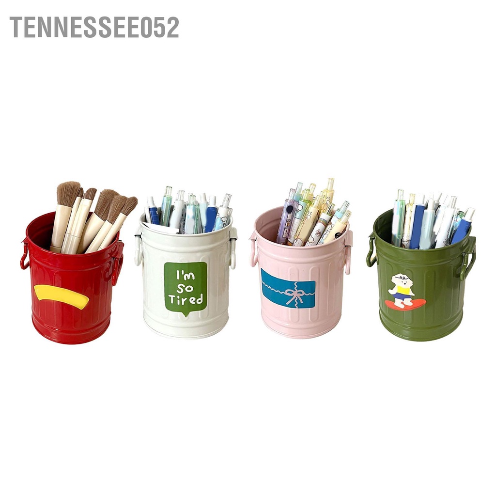Tennessee052 Bút Kim Loại Công Suất Lớn Dễ Thương Thiết Thực Bàn Văn Phòng Giá Đỡ Chì Cho Lớp Học Tập