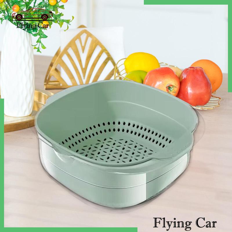 Rổ Rửa Rau Củ Quả Hai Lớp Ráo Nước Lzdjfmy2