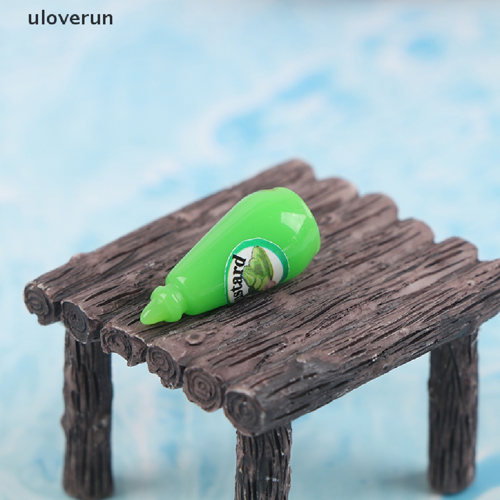 Set 3 Hũ Đựng Nước Sốt Trái Cây Trang Trí Nhà Búp Bê