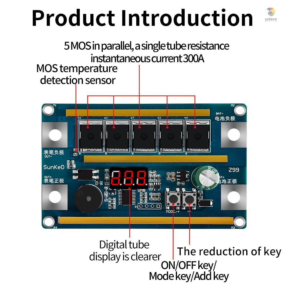 Bảng Mạch Điều Khiển 99 Bánh Răng Hàn Điện Cho Pin Lithium Nickel-metal Hydride 0.1-0.2mm