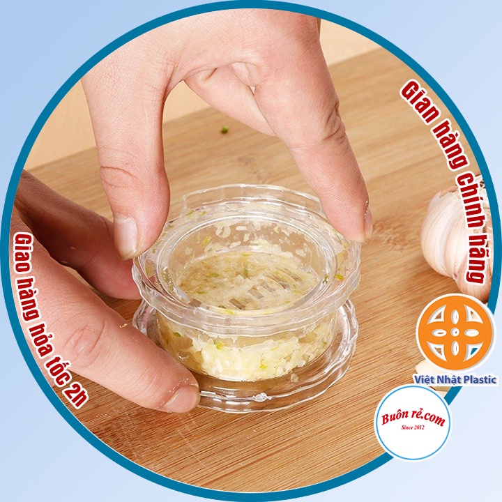 Dụng cụ xay, nghiền tỏi ớt cầm tay mini đa năng Việt Nhật (MS:1382)