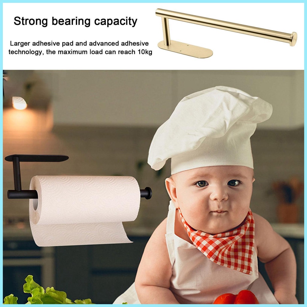 Giá Đỡ Cuộn Giấy Vệ Sinh Gắn Tường Bằng Thép Không Gỉ Tiện Dụng