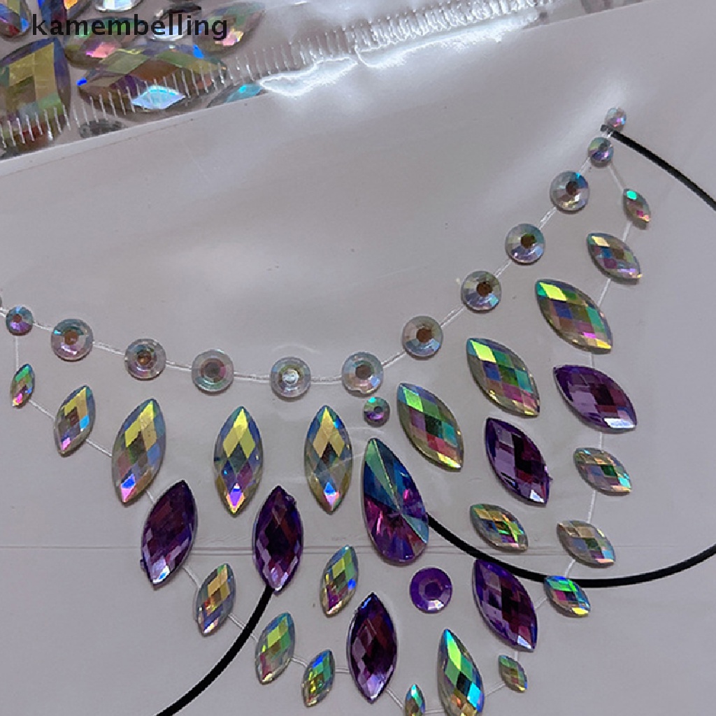 Đá Kim Cương 3D Dán Mặt / Cơ Thể DIY