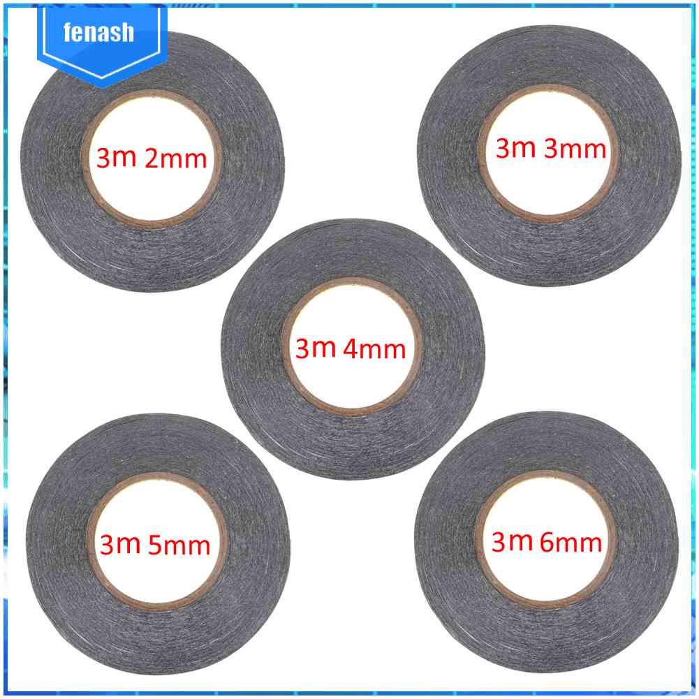 Băng Keo Hai Mặt 2mm 3mm 5mm Scotch Màu Đen Chuyên Dụng Cho Sửa Chữa Điện Thoại Di Động