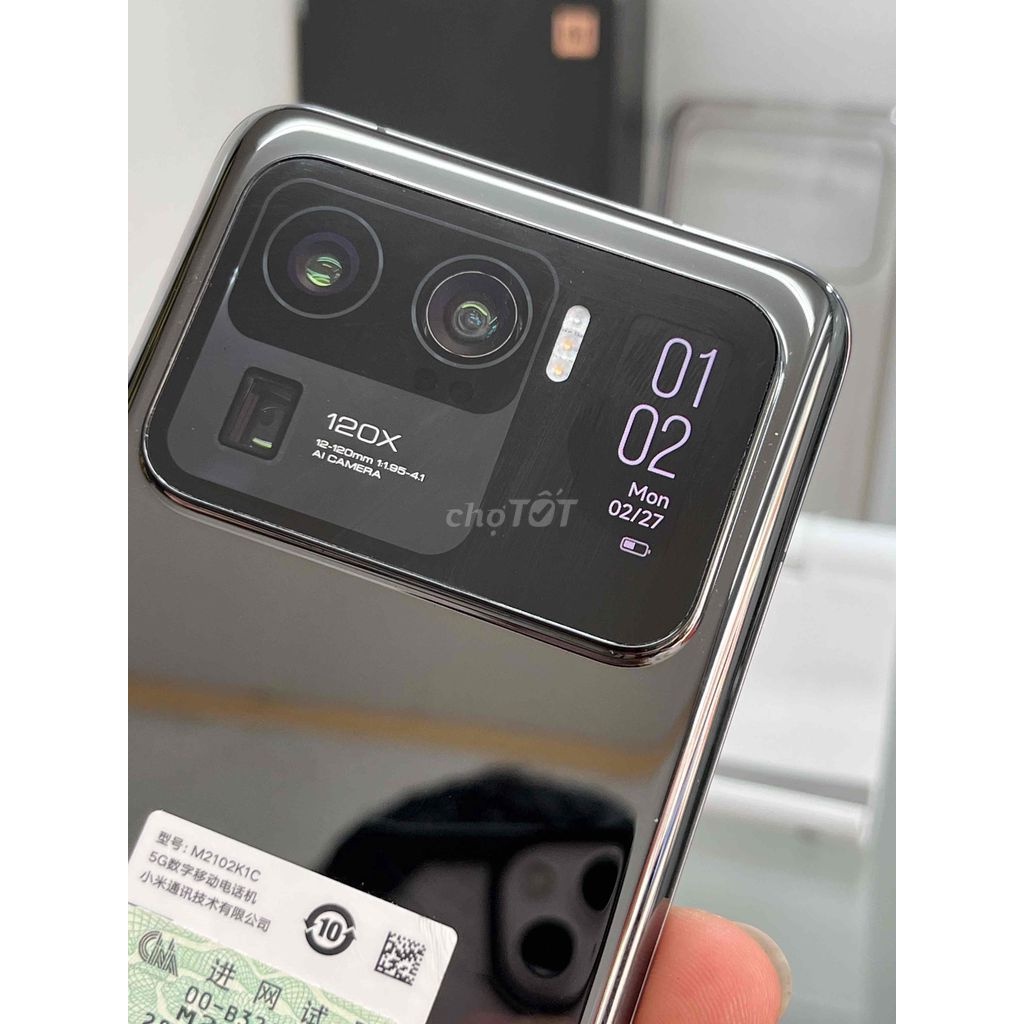 [MÃ DODU001] Điện thoại Xiaomi Mi 11 Ultra (8/256) Hàng chính hãng full hộp cân mọi tựa Game | BigBuy360 - bigbuy360.vn