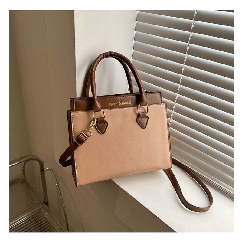 Túi Xách JASMIN NOIR Da PU Dáng Vuông Nhỏ Họa Tiết Hình Học Thời Trang Cho Nữ